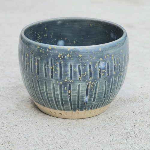 Tasse bleu étoilée - 10 onces