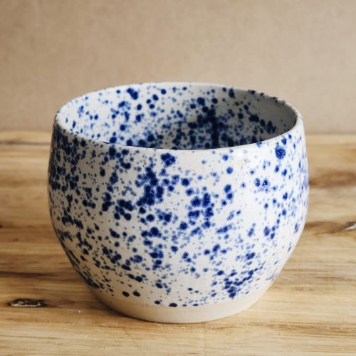 Tasse picot bleu - 8 onces