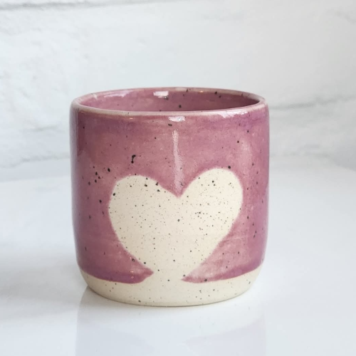 Tasse coeur 6 onces