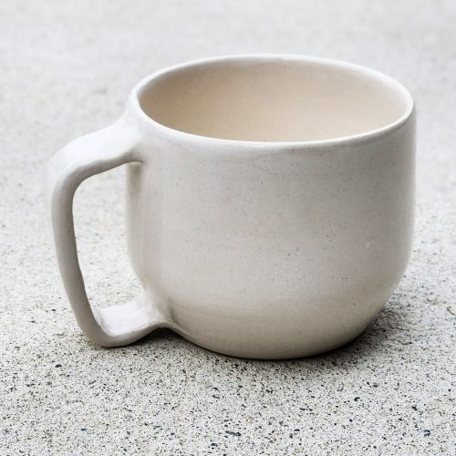 Tasse blanche - 12 onces