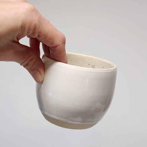 Alternative view of Tasse blanche & poussière mousse - 8 onces