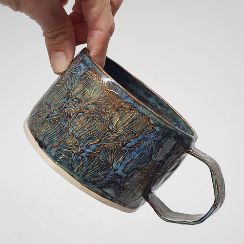 Alternative view of Tasse bleu denim - 14 onces