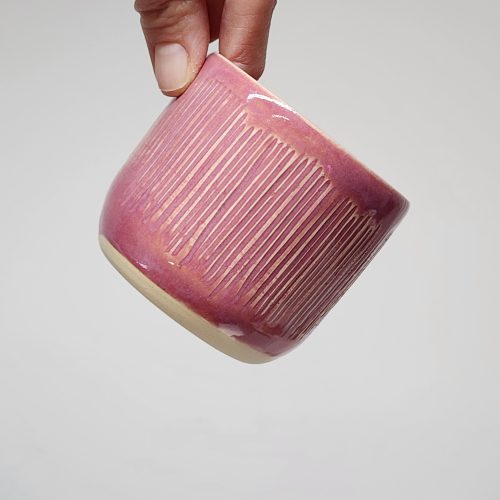 Alternative view of Tasse rose - 8 onces
